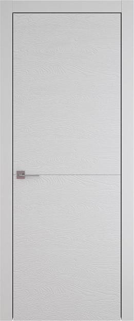 Межкомнатная дверь Tivoli Б-2, цвет - Серая эмаль по шпону (RAL 7047), Без стекла (ДГ)