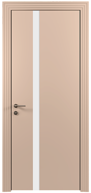 Межкомнатная дверь Tivoli Д-1, цвет - Серый цемент эмаль (RAL 060-70-10), Без стекла (ДГ)