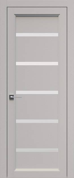 Межкомнатная дверь Sorrento-R Ж3, цвет - Магнолия ST, Без стекла (ДГ)