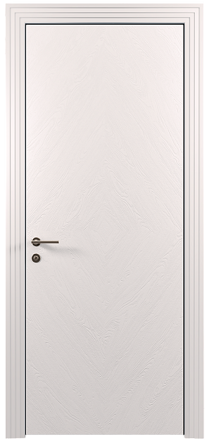 Межкомнатная дверь Tivoli К-1, цвет - Белая эмаль по шпону (RAL 9003), Без стекла (ДГ)