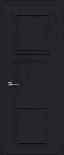 Межкомнатная дверь Milano Neo Classic, цвет - Черная эмаль по шпону (RAL 9004), Без стекла (ДГ)