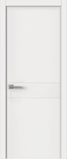 Межкомнатная дверь Tivoli И-2, цвет - Белая эмаль-эмаль по шпону (RAL 9003), Без стекла (ДГ)