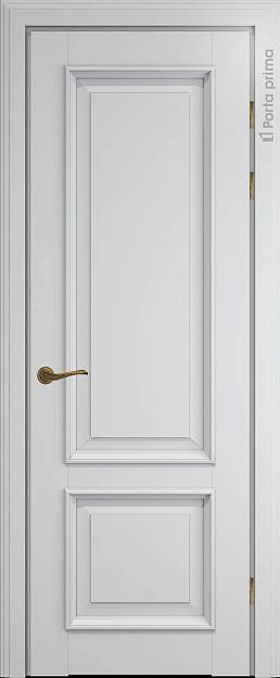 Межкомнатная дверь Dinastia LUX, цвет - Серая эмаль (RAL 7047), Без стекла (ДГ)
