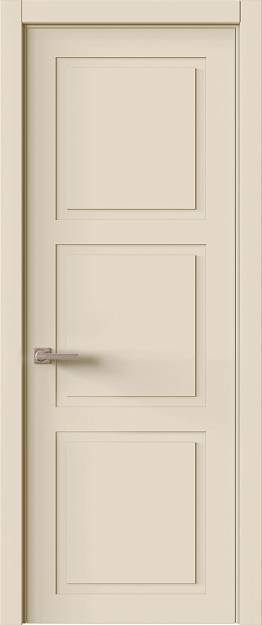 Межкомнатная дверь Tivoli Л-5, цвет - Жемчужная эмаль (RAL 1013), Без стекла (ДГ)
