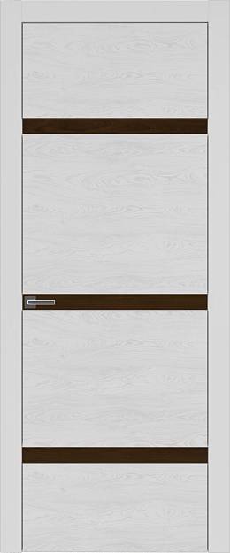 Межкомнатная дверь Tivoli Г-4, цвет - Серая эмаль по шпону (RAL 7047), Без стекла (ДГ)