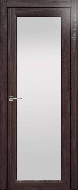 Межкомнатная дверь Sorrento-R Б4, цвет - Венге Нуар, Со стеклом (ДО)