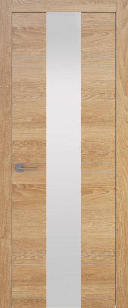 Межкомнатная дверь Tivoli Ж-4, цвет - Дуб капучино, Со стеклом (ДО)