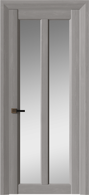 Межкомнатная дверь Prato Neo Classic Decoro, цвет - Серый ST, Со стеклом (ДО)