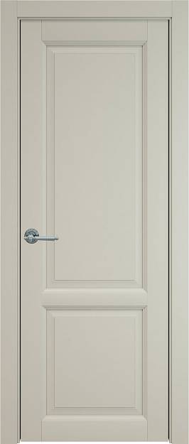 Межкомнатная дверь Dinastia, цвет - Серо-оливковая эмаль (RAL 7032), Без стекла (ДГ)
