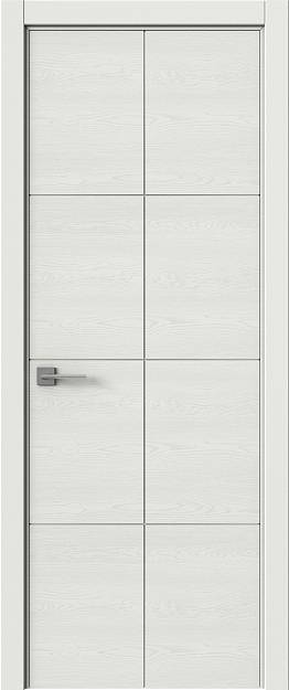 Межкомнатная дверь Tivoli Л-2, цвет - Белая эмаль по шпону (RAL 9003), Без стекла (ДГ)