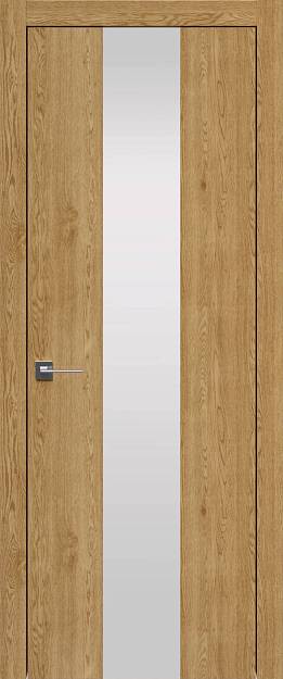Межкомнатная дверь Tivoli Ж-1, цвет - Дуб натуральный, Со стеклом (ДО)
