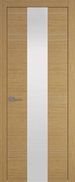 Межкомнатная дверь Tivoli Ж-4, цвет - Миланский орех, Со стеклом (ДО)