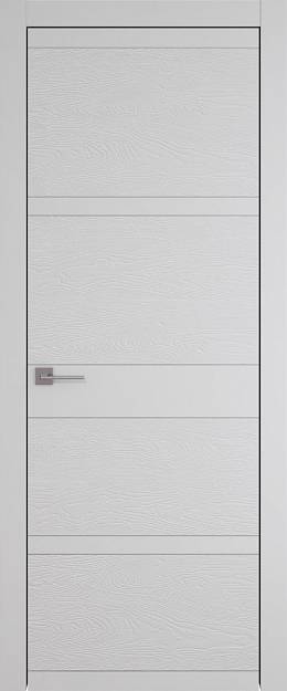 Межкомнатная дверь Tivoli Е-2, цвет - Серая эмаль-эмаль по шпону (RAL 7047), Без стекла (ДГ)