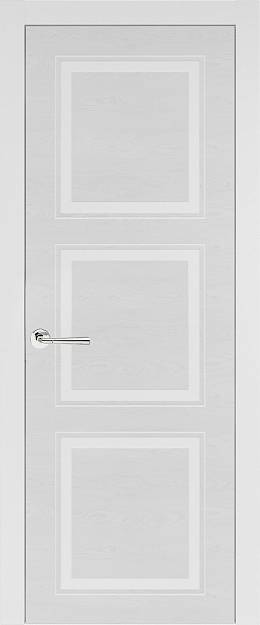Межкомнатная дверь Milano Neo Classic, цвет - Белая эмаль по шпону (RAL 9003), Без стекла (ДГ)