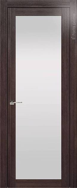 Межкомнатная дверь Tivoli З-4, цвет - Венге Нуар, Со стеклом (ДО)