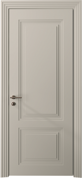 Межкомнатная дверь Dinastia Neo Classic Scalino, цвет - Жемчужная эмаль (RAL 1013), Без стекла (ДГ)