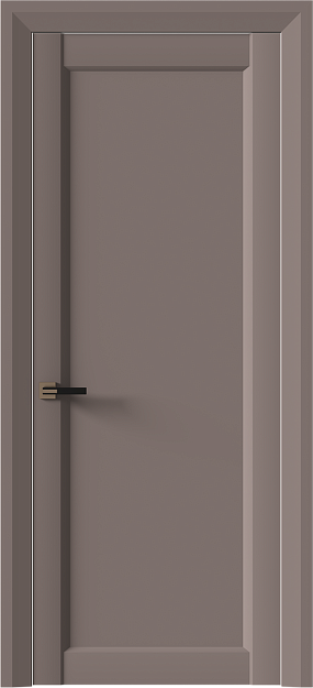 Межкомнатная дверь Domenica Neo Classic Decoro, цвет - Теплый Серый эмаль (RAL 040-60-05), Без стекла (ДГ)