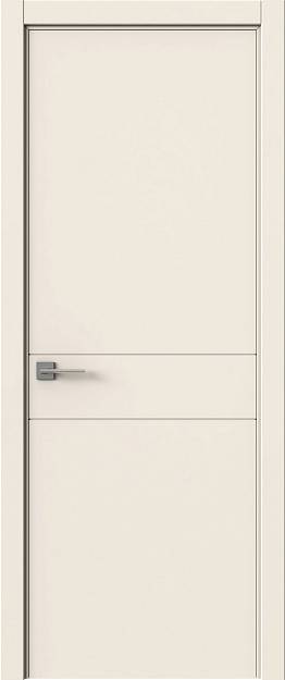 Межкомнатная дверь Tivoli И-2, цвет - Бежевая эмаль (RAL 9010), Без стекла (ДГ)