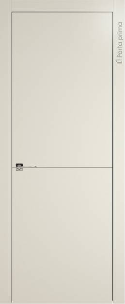 Межкомнатная дверь Tivoli Б-2, цвет - Жемчужная эмаль (RAL 1013), Без стекла (ДГ)