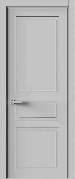 Межкомнатная дверь Tivoli Е-5, цвет - Серая эмаль (RAL 7047), Без стекла (ДГ)