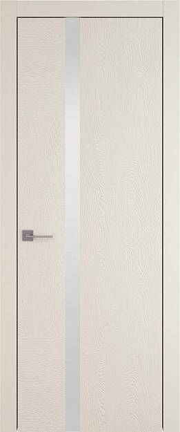 Межкомнатная дверь Tivoli Д-1, цвет - Жемчужная эмаль по шпону (RAL 1013), Без стекла (ДГ)