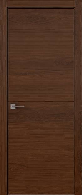 Межкомнатная дверь Tivoli И-2, цвет - Итальянский орех, Без стекла (ДГ)