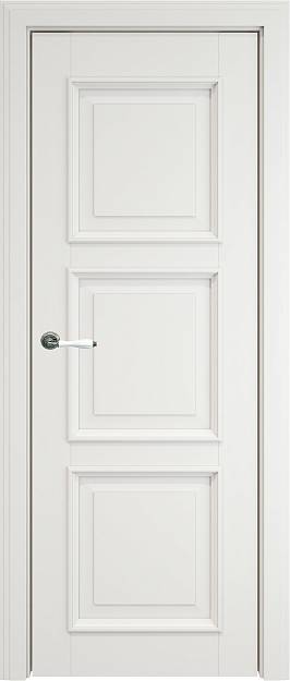 Межкомнатная дверь Milano LUX, цвет - Бежевая эмаль (RAL 9010), Без стекла (ДГ)