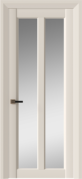 Межкомнатная дверь Prato Neo Classic Decoro, цвет - Грязный Белый эмаль (RAL 070-90-05), Со стеклом (ДО)