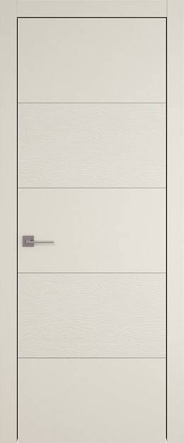 Межкомнатная дверь Tivoli Д-2, цвет - Жемчужная эмаль-эмаль по шпону (RAL 1013), Без стекла (ДГ)
