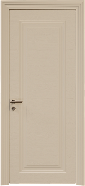 Межкомнатная дверь Domenica Neo Classic Scalino, цвет - Бежевый Мел эмаль по шпону (RAL 075-80-10), Без стекла (ДГ)