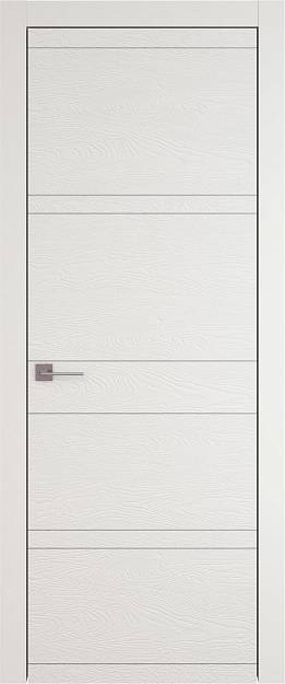 Межкомнатная дверь Tivoli Е-2, цвет - Бежевая эмаль по шпону (RAL 9010), Без стекла (ДГ)